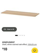 Komplement for paxshelf white - paxshelf,,