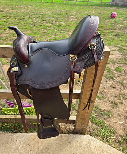 Bighorn leather western - bighorn, horse