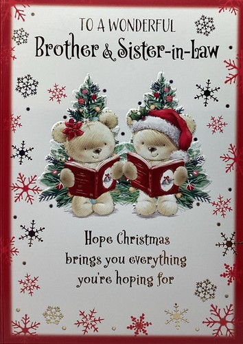 Brother and sister law - and,