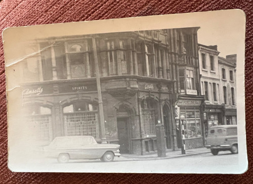 Vintage photo snowhill - vintage,