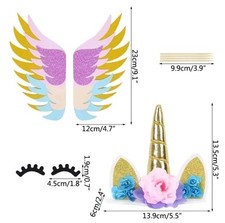 Unicorn Horn Cake Topper 