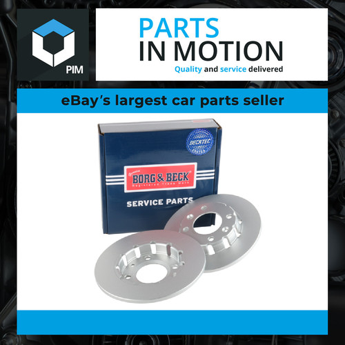 Brake discs pair solid - 2x,
