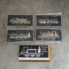 4 x Train Plate Prestige Wall
