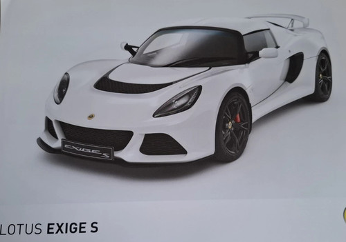 Lotus exige sales sheet - exige,