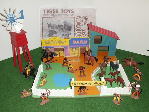 Vintage wild west fort cowboy - vintage,