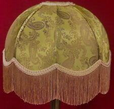 Gold Paisley Lampshades To Match Cushions Curtains Throws Quilts Blinds Duvets