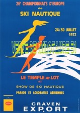 26th 1972 Le Temple Water Ski
