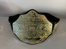 2003 Jakks WCW WWE World Heavyweight Wrestling Champion Toy ( Some Wear ) S15