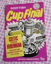 Celtic v Hibs Scottish Cup Final 1972