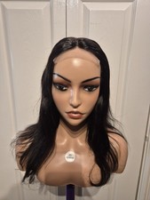 16" 4x4 Lace Frontal - 100% Human Hair - Sleek & Natural Black
