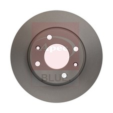 2x Brake Discs Pair Solid fits
