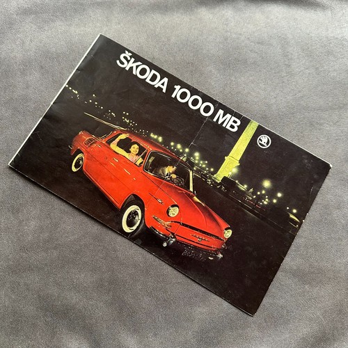 1960 škoda skoda 1000 - skoda, mb