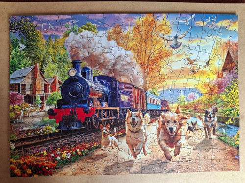 Following the train - following,