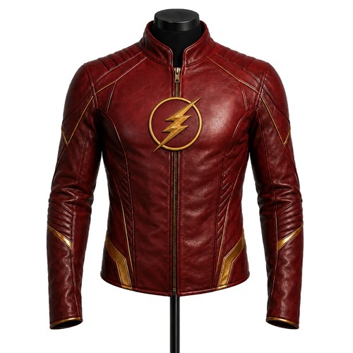 The flash red - red, jacket