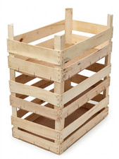 4 x Wooden Stackable Crates -