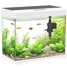 PawHut 17L Glass Fish Tank