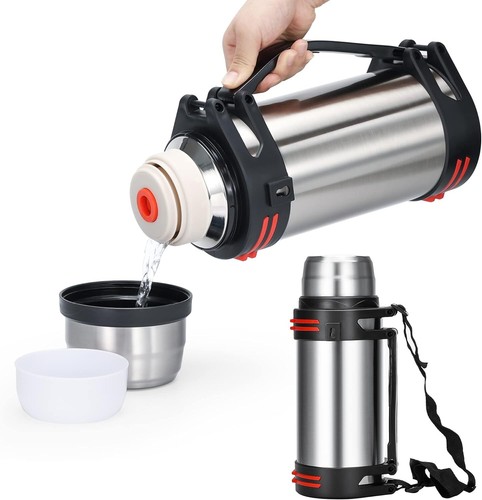 Stainless steel large - stainless, thermos