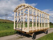 Shepherds Hut Glamping Pod Framework  4.2m (L)  x 2.59m (W) x 2.668m (H)