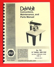 DEWALT 790 12-Inch Radial Arm