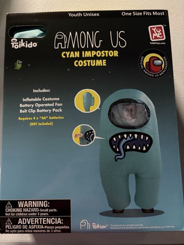 Among cyan blue imposter - among, us