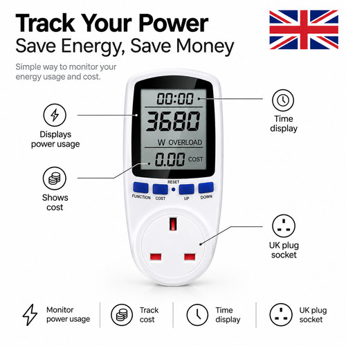 Plug power meter energy - uk,