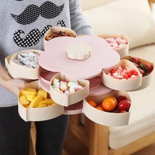 Petal Rotating Snack Box