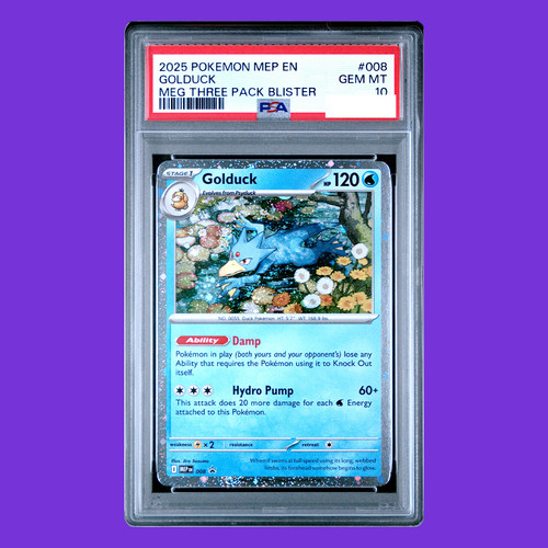 Psa golduck mega three pack - golduck,