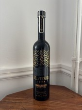Belvedere Vodka Unfiltered Rare Diamond Rye Black Empty Bottle 70cl