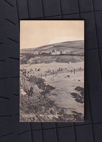 Printed postcard woolacombe - printed,
