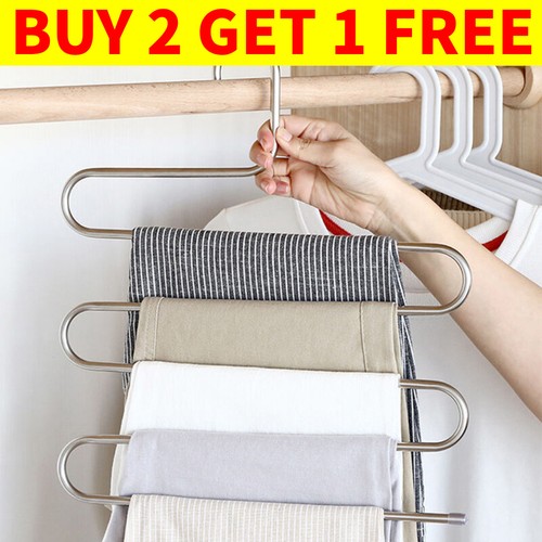 Multi layer trouser hanger - multi, –