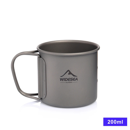 Camping mug titanium cup - mug,