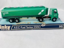 Dinky 945 AEC Fuel Tanker Lucas Oil Promotional - Vintage Original