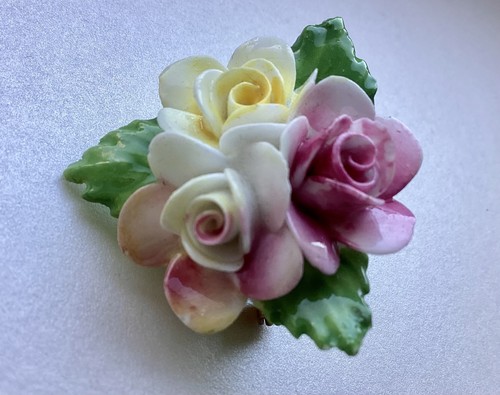 Vintage bone china - bone, flower