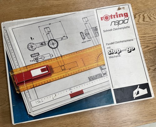Vintage rotring rapid - rotring, a3