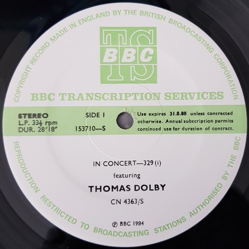 Thomas dolby concert - thomas, in