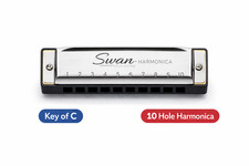 Hole harmonica key c - harmonica, of