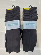 14 Pairs M&S Men's Black