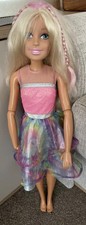 Mattel Just Play Large Barbie Doll Dressed H 28” No Shoes  2013 Ex Condition