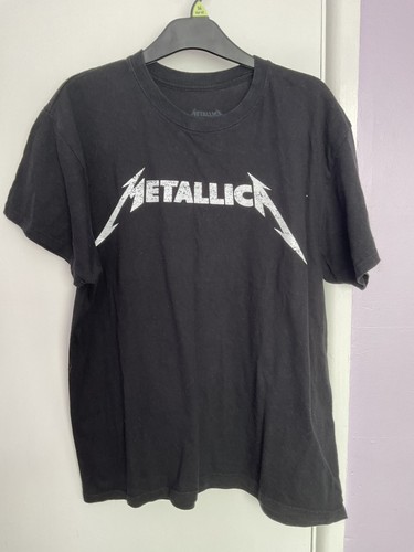 Metallica black shirt with - metallica,