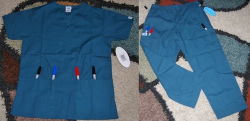Set frederick scrub top - frederick,