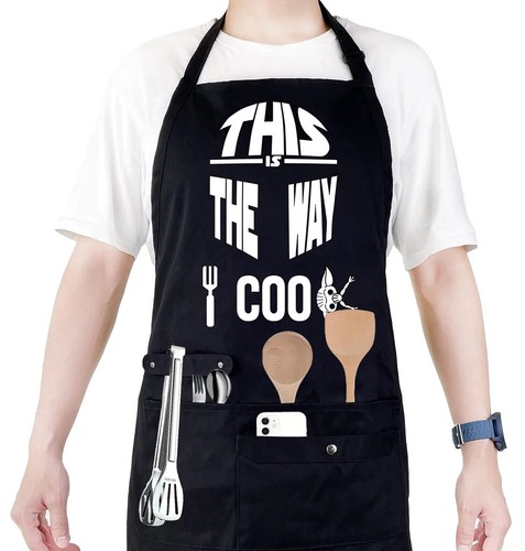 Pockets funny bbq apron - pockets,