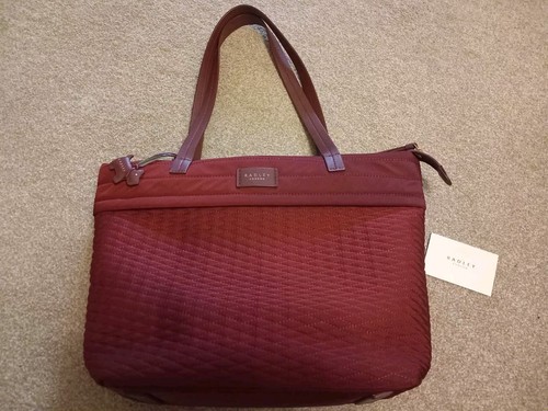 Radley maroon handbag - radley,