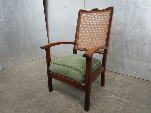 Antique victorian caned backed - antique,