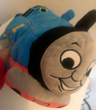 Vtg  Blue 17" Ride-On THOMAS
