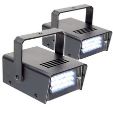 Beamz strobe light led - 2x,