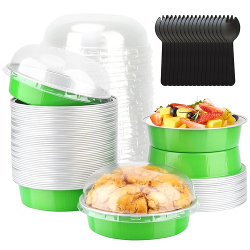 8oz mini pie tins - pie, lids