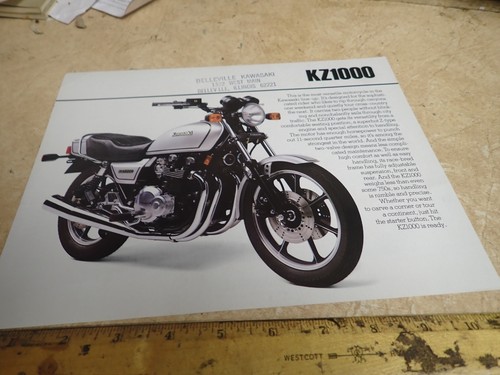 Kawasaki kz1000 dealer - kawasaki,