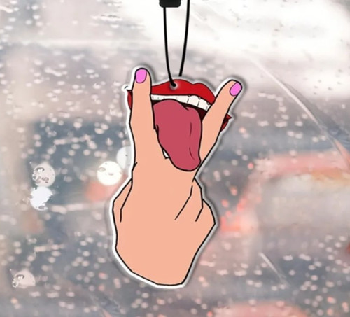 Rude joke finger pussy licking