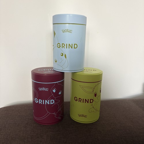 Grind pokémon coffee - coffee, tins