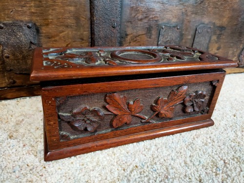 Arts crafts carved - &,